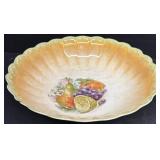 Transfer ware bowl fruit pattern