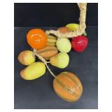 Mexican glass fruit on string