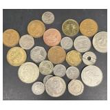 Foreign coins