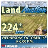 224+- Acres Offered in 8 Tracts
