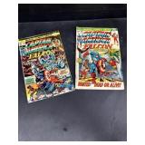 Captain America and the falcon issue 154 and 190