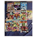 Marvel comic books Iron Man comic book lot