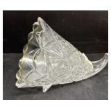 Waterford lead crystal cornucopia