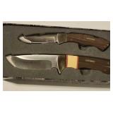 Old Timer Schrade 2-pc. Knife set in tin box