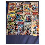 Captain America, comic book collection