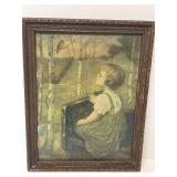 SIMON GLï¿½KLICH "SPRING SONG" 1920s litho