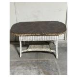 Wicker table