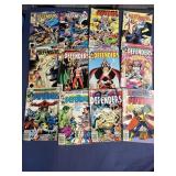 Marvel comic books the  defenders comic book lot