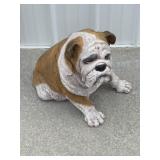 Bulldog statue