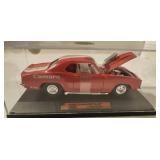 1969 Camaro Z-28 Hard Body Die Cast w/clear case