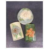Flower paper weights