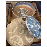 Very early bowls and lid *some have cracks*