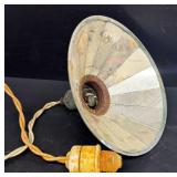 Mercury glass Industrial light