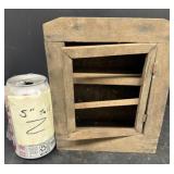 Miniature wooden cabinet