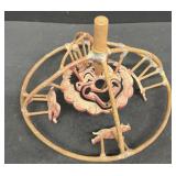 Antique clown, circus topper