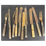 Antique flat ware