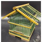 Small Wooden Bird Cage