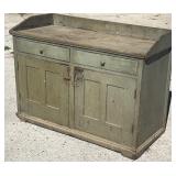 Painted Country Dry sink, As-Found