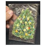German Christmas tree vintage cut outs
