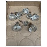 Glass door knobs