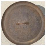 PATTERSON & CO Cast-iron lid CINCINNATI, OH