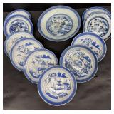 Chinese Cantonware dishes