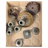 Various metal items