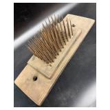 Antique Flax Comb