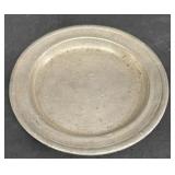 Pewter plate