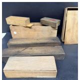 Wooden boxes