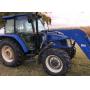 NEW HOLLAND TL100A MFWD Tractor w/NH 52LC loader,