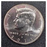 2011 D Kennedy Half Dollar