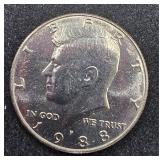 1988 P Kennedy Half Dollar