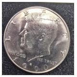 1990 D Kennedy Half Dollar