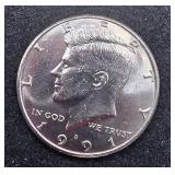 1991 D Kennedy Half Dollar