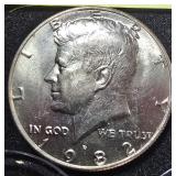 1982 D Kennedy Half Dollar