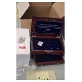 Showcase for WWII Uncirculated Silver Nickels-