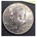 1977 D Kennedy Half Dollar