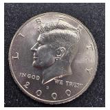 2000 D Kennedy Half Dollar