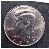 1999 D Kennedy Half Dollar