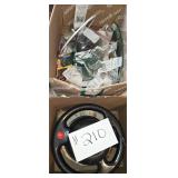 Car Buffer, Box of Nuts, Bolts, Screws