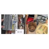 Flats of Garage Items & more-Big Garage