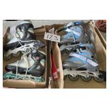 Women's Roller Blades, Adjustable Size 8 to 9 1/2-