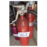 3 Fire Extinguishers-Big Garage