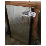 2 Mirrors 30' & 27' & a Large Sheet of