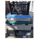 Totes & Milk Crates-Big Garage