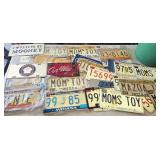 Collection of License Plates, Bring Ladder