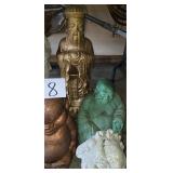 Cement Statues, Very Heavy-Shed