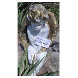 Large Cement Angel, Bring Help!