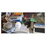 Table Full-Treasure Chest, Shoe Polisher,